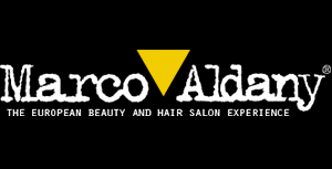 Marco Aldany Salon Franchise Logo