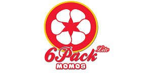 6 Pack Momos Franchise Logo